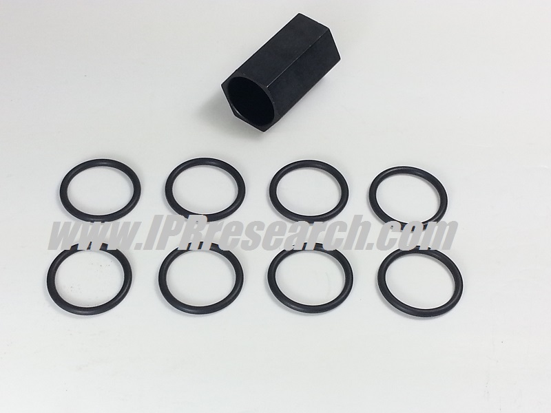 Ford 6.0 High Pressure Oil Rail Seal Nipple Oring Rebuild Kit 8pcs with Tool