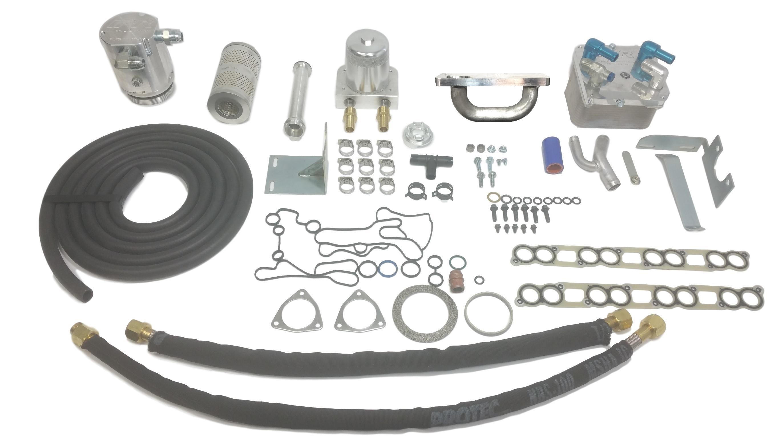 IPR External Oil Cooler Kit for Ford 6.4 Powerstroke