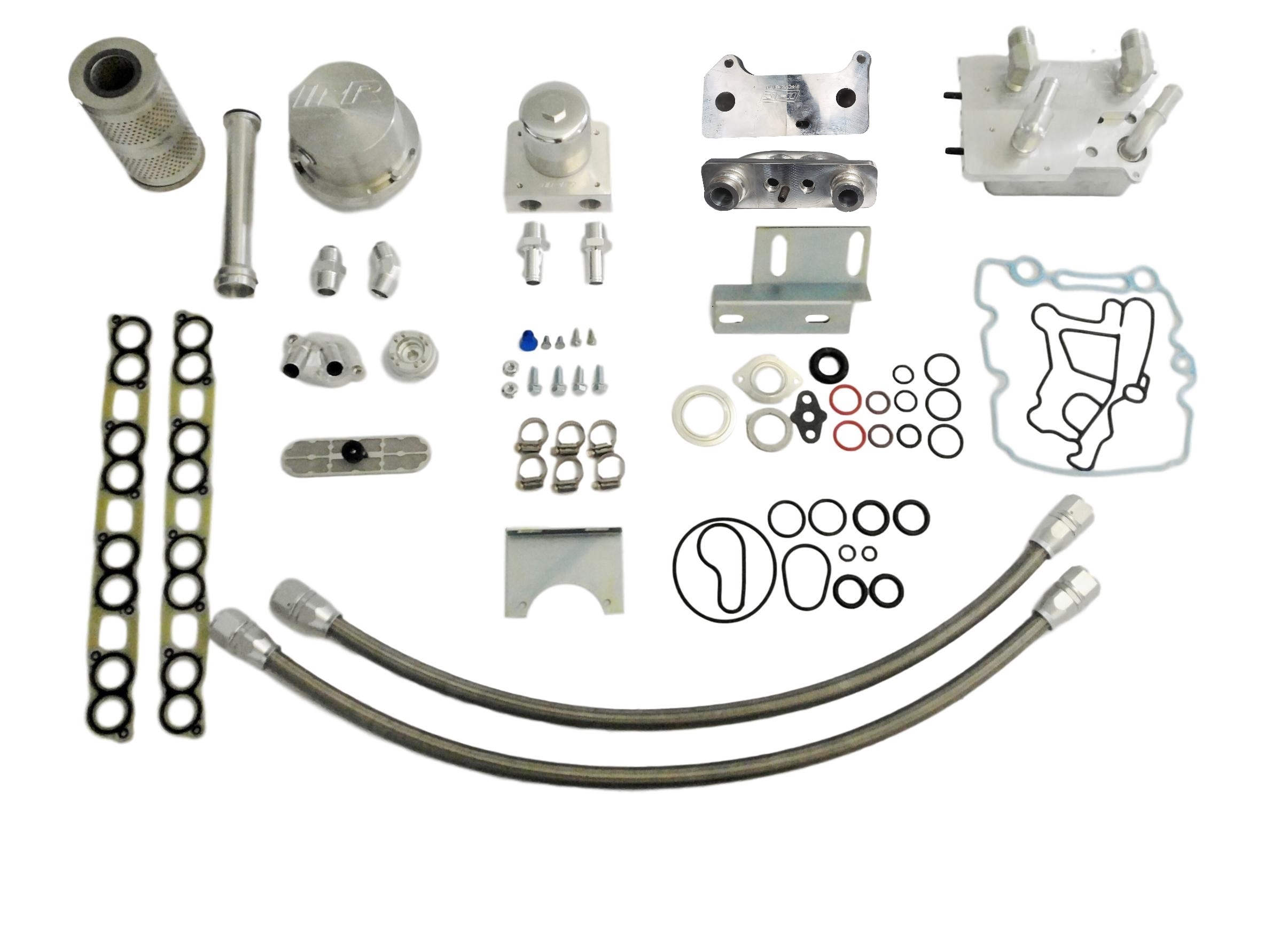 IPR External Oil Cooler Kit for Ford 6.0 Powerstroke