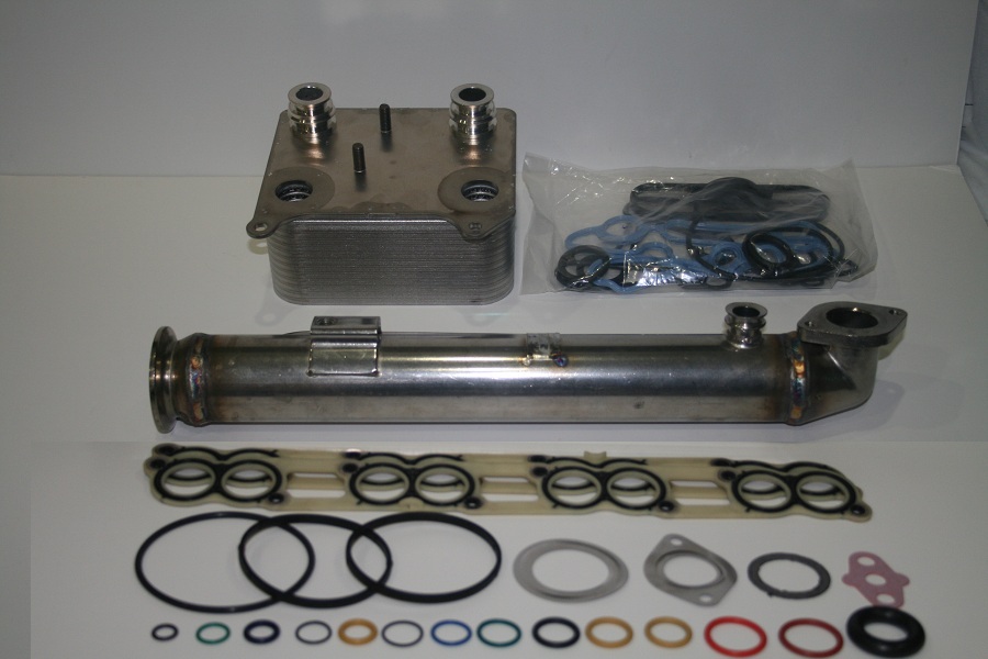 IPR Extreme Duty EGR Cooler "Round Body" and Ford OEM Oil Cooler for all 2003-2004 Ford Powerstroke 6.0 