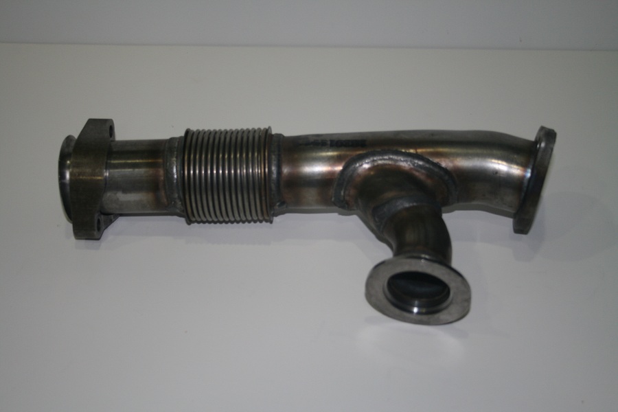 FORD Exhaust Up Pipe 2003-Early 2004 w/Round Body EGR Cooler F250, F350, F450, F550 Powerstroke 6.0 International VT365  