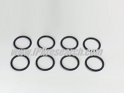 Ford 6.0 High Pressure Oil Rail Seal Nipple Ball Cup Oring Kit 8pcs