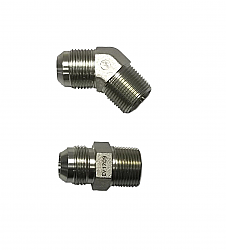 IPR AN12 Fitting 45 degree,Straight to3/4 NPT Fitting Pair