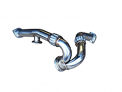 IPR Stainless Exhaust 1pc Y Pipe with EGR Cooler conection 2003-2007 F250, F350, F450, F550 Powerstroke 6.0 International VT365