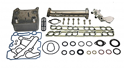 IPR GEN3 EGR Test Back Flush Kit Ford OEM Oil Cooler & Gaskets for all 2005-2007 Ford Powerstroke 6.0 will fit F250, F350, F450 